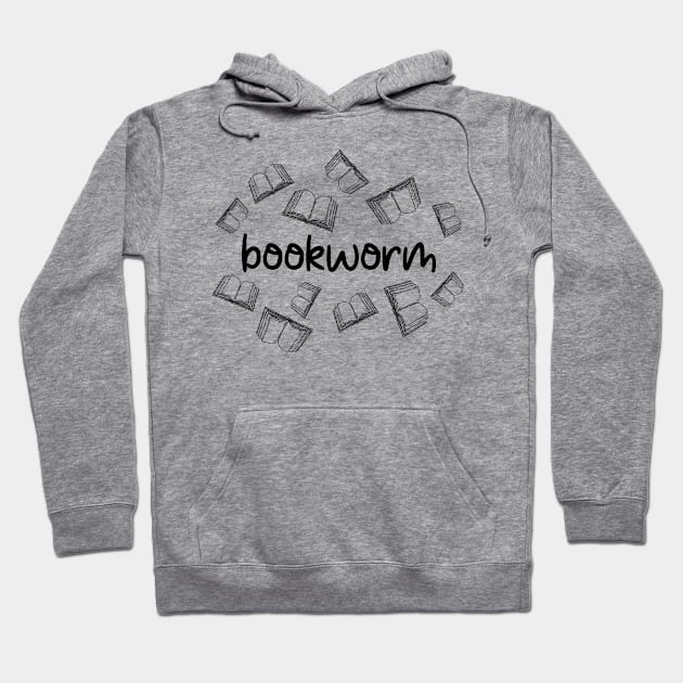 Bookworm Literary Reading Hoodie by FunnyStylesShop